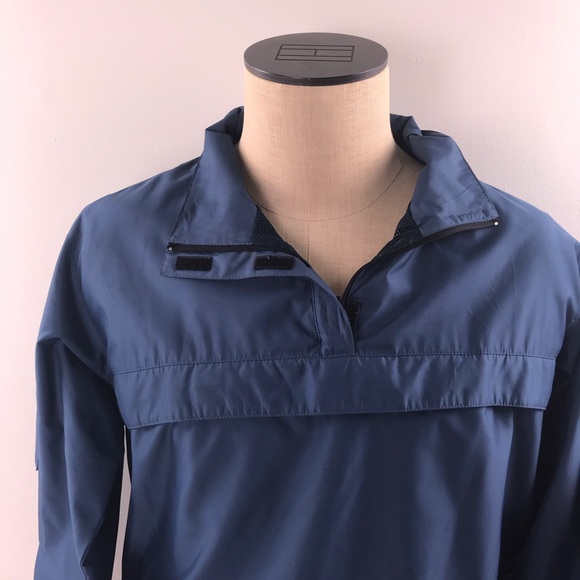 Gap Vintage Windbreaker Pull Over Blue Jacket - Picture 2 of 7